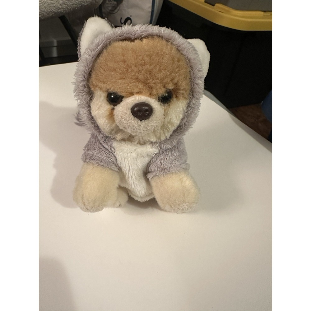 GUND "Boo the World's‎ Cutest Dog" Pomeranian Puppy Dog in Hoodie Plush